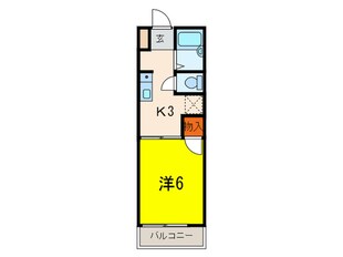 メゾン浜田の物件間取画像